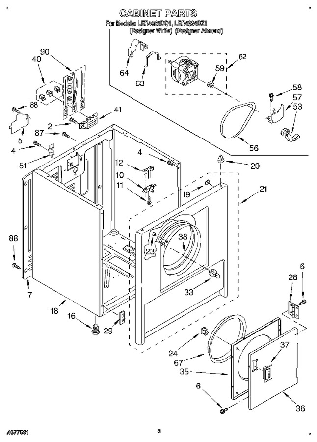 Diagram for LER4624DZ1