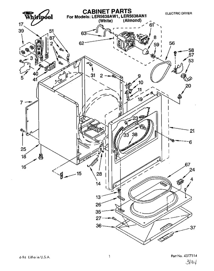Diagram for LER5638AW1