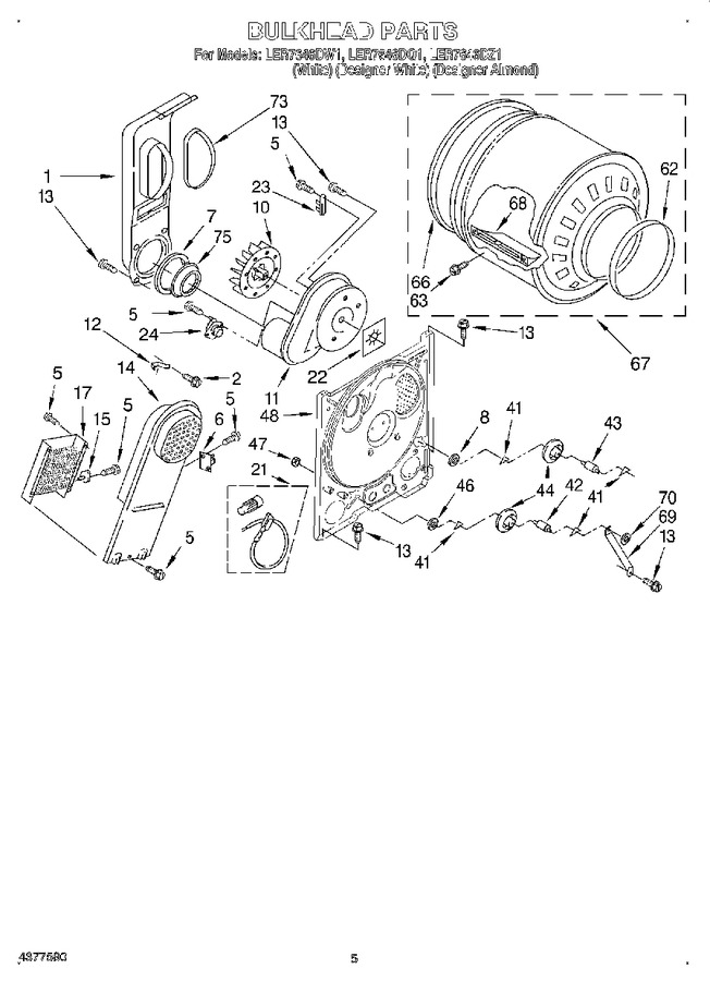 Diagram for LER7646DW1