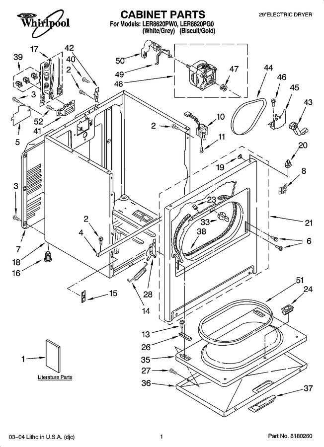 Diagram for LER8620PW0