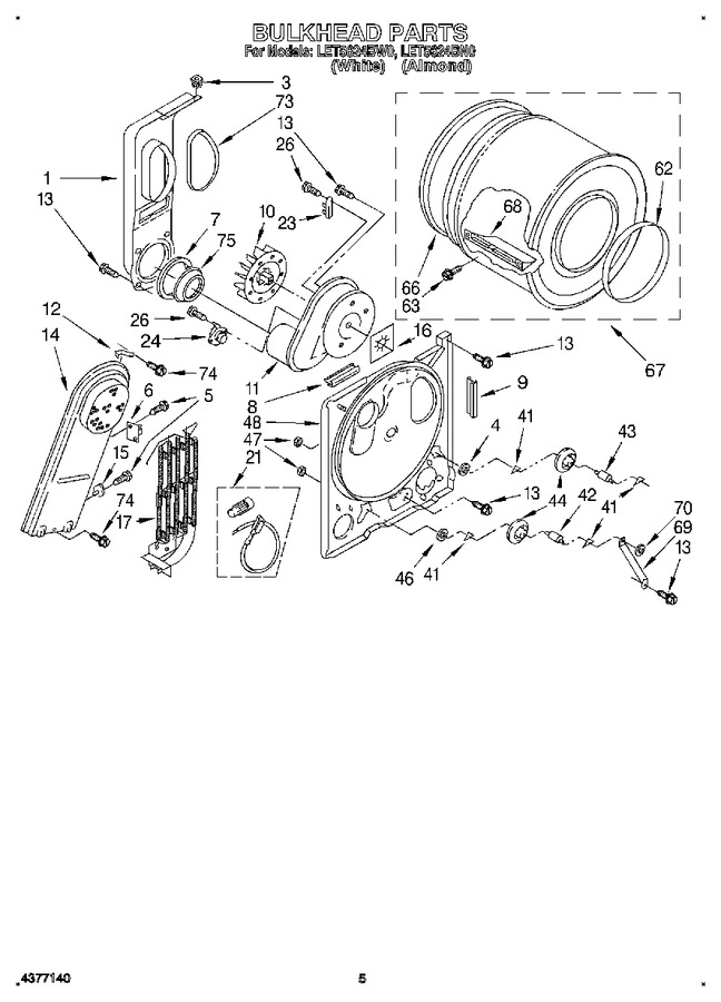 Diagram for LET5624BW0