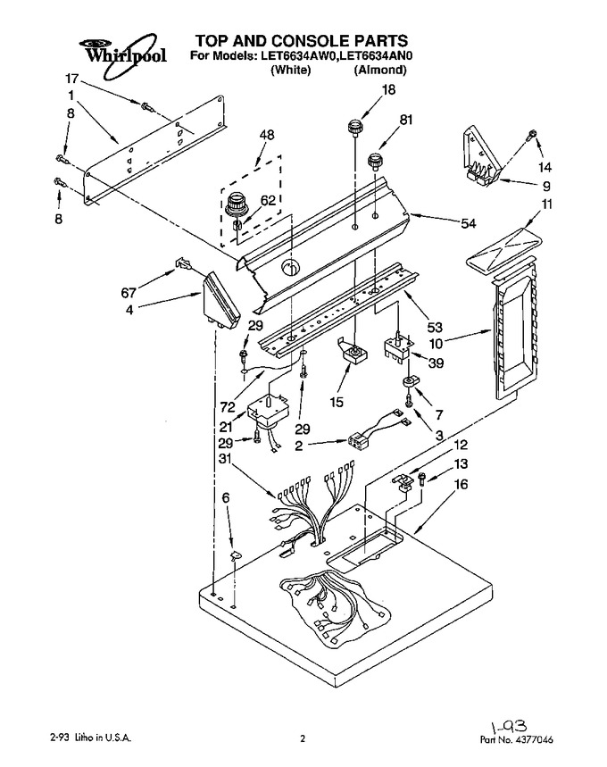 Diagram for LET6634AW0