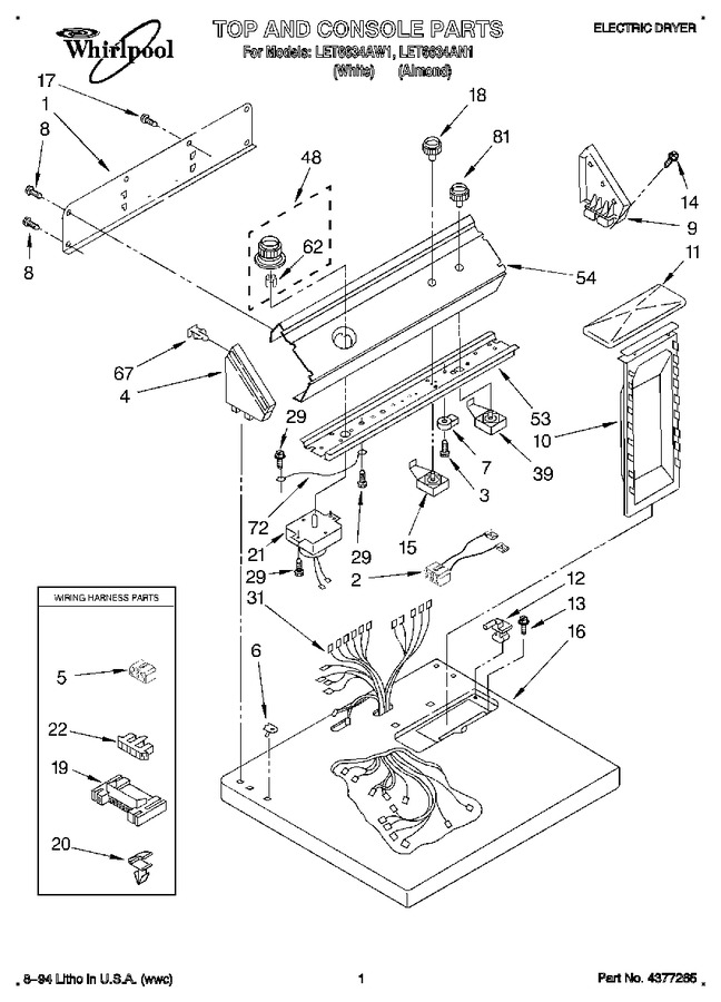 Diagram for LET6634AW1