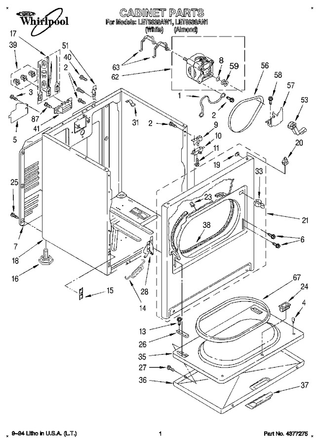 Diagram for LET6638AW1