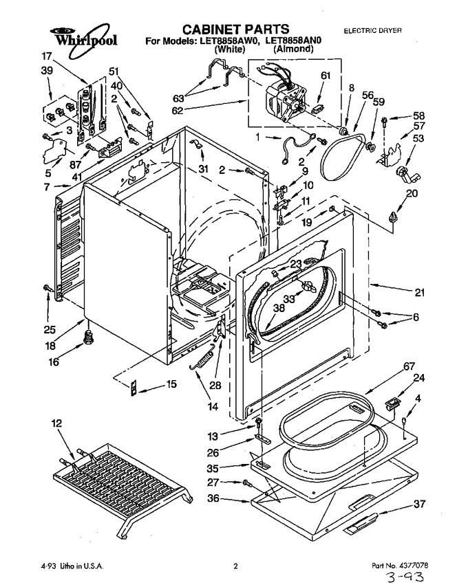 Diagram for LET8858AW0