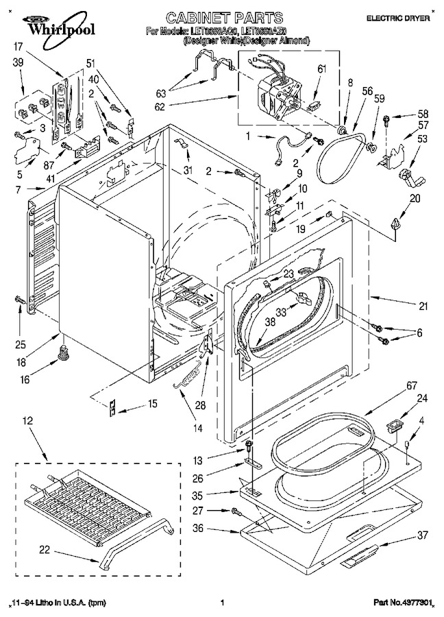 Diagram for LET8858AQ0
