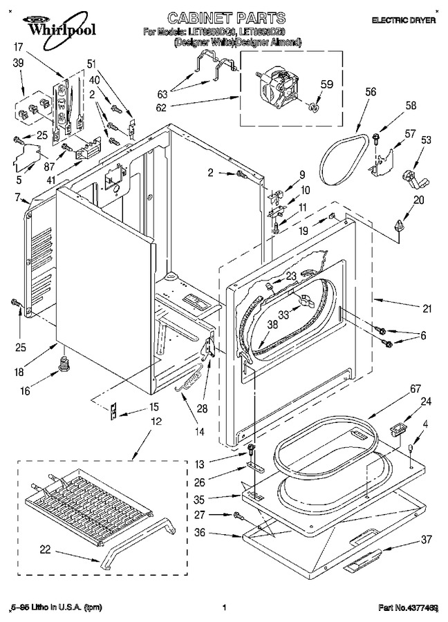 Diagram for LET8858DZ0