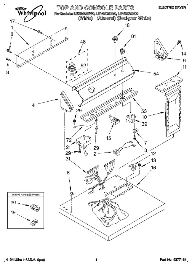 Diagram for LEV6634BW0