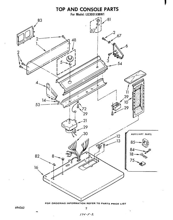 Diagram for LG3001XMW1