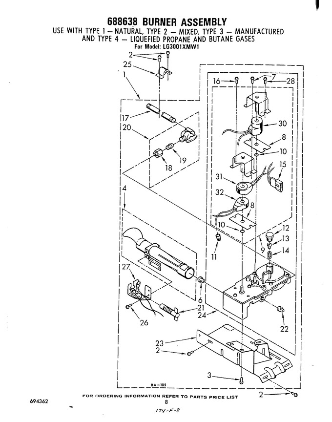 Diagram for LG3001XMW1