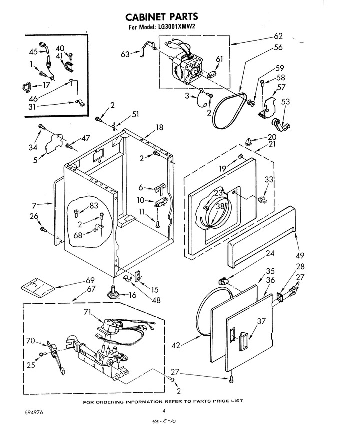 Diagram for LG3001XMW2