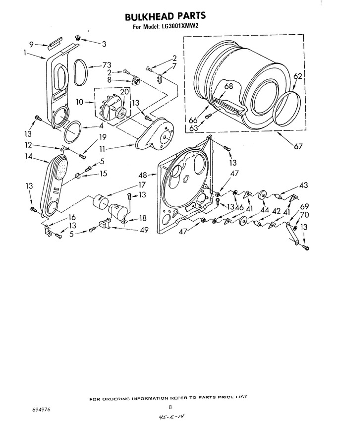 Diagram for LG3001XMW2