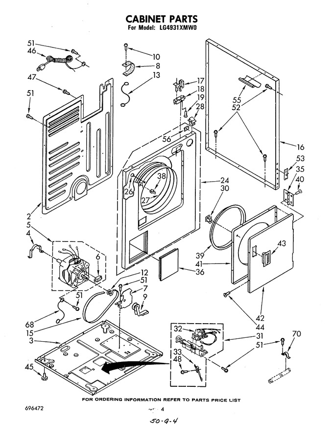 Diagram for LG4931XMW0