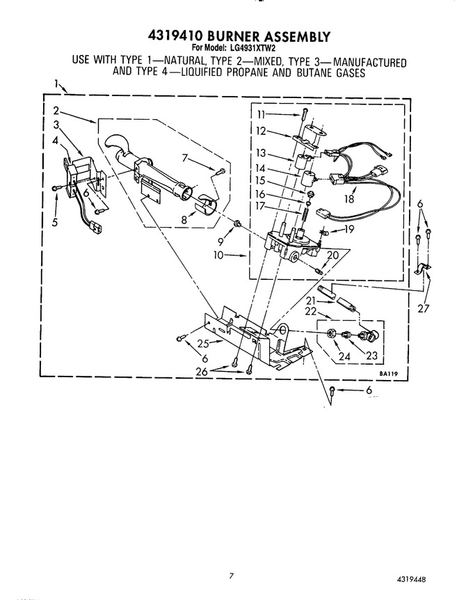 Diagram for LG4931XTW2