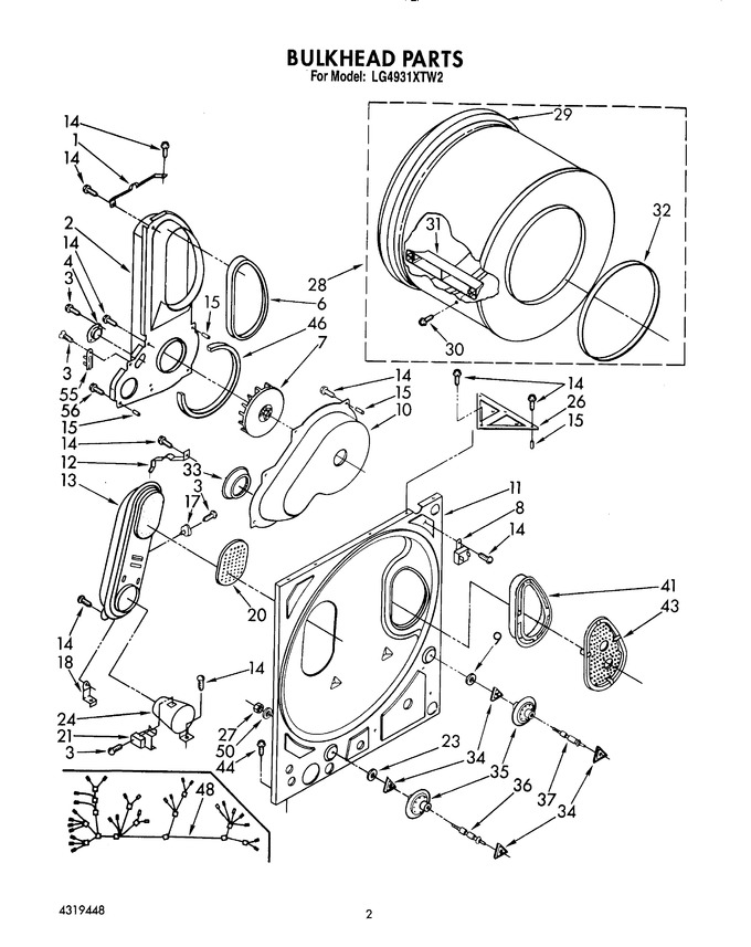 Diagram for LG4931XTW2