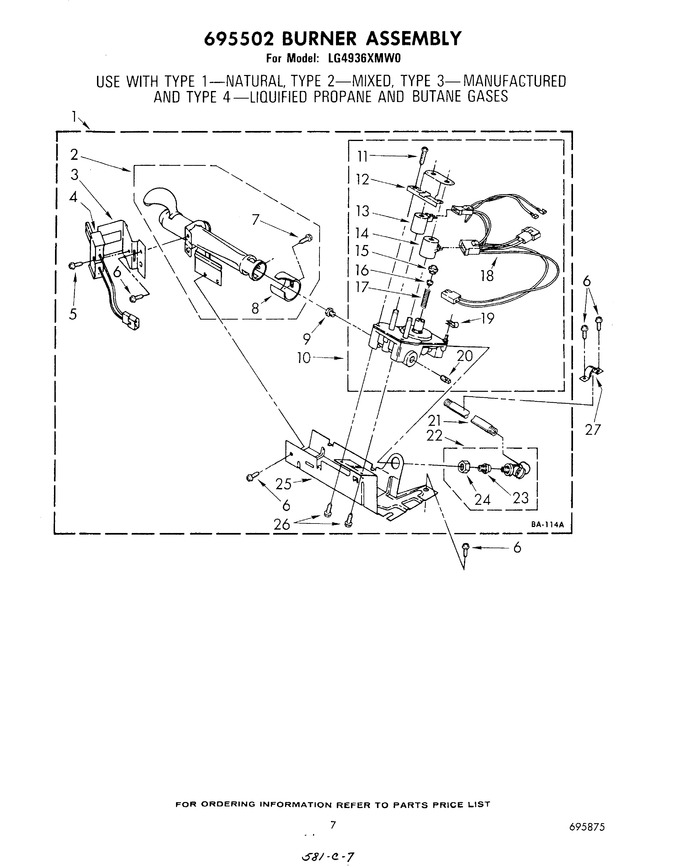 Diagram for LG4936XMW0