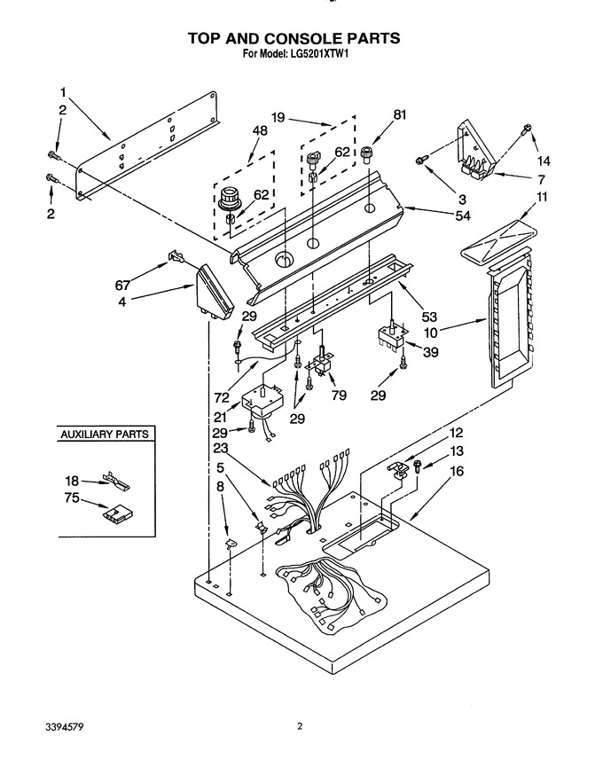 Diagram for LG5201XTW1
