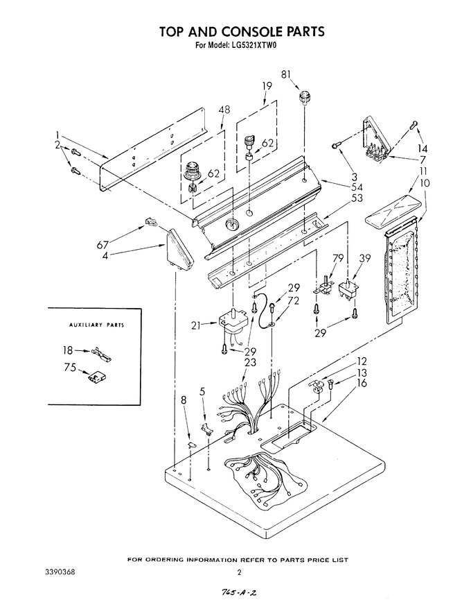Diagram for LG5321XTG0