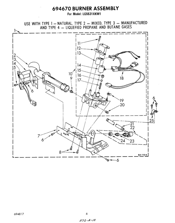 Diagram for LG5531XKW1