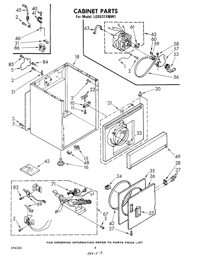 Diagram for LG5531XMW1