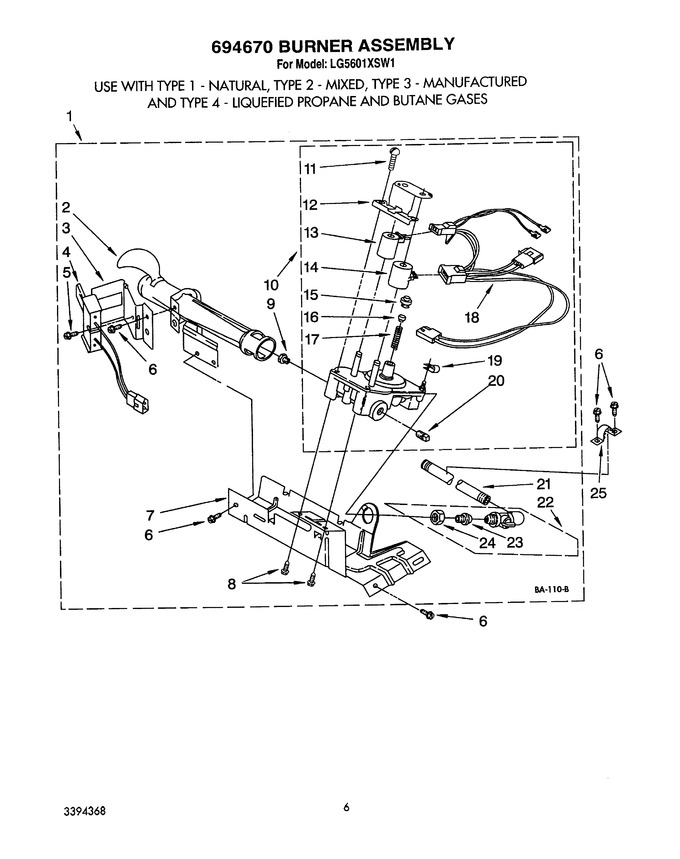 Diagram for LG5601XSW1
