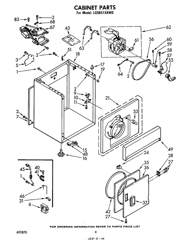Diagram for LG5651XKW0