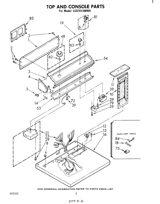 Diagram for LG5701XMW0