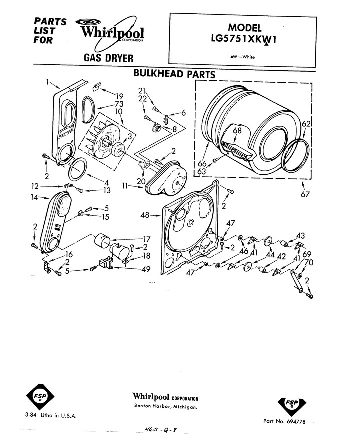 Diagram for LG5751XKW1