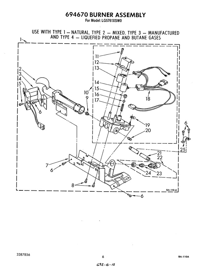 Diagram for LG5761XSW0