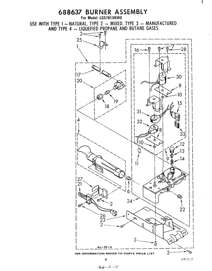 Diagram for LG5781XKW0
