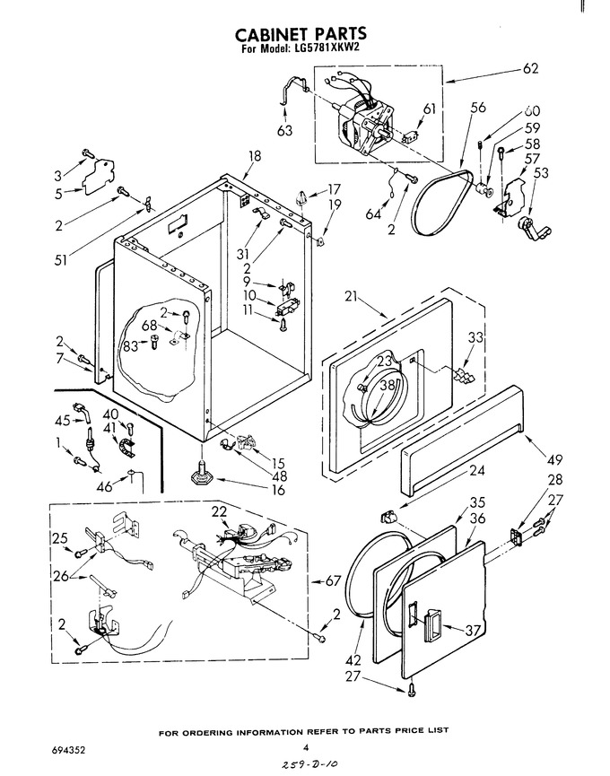 Diagram for LG5781XKW2