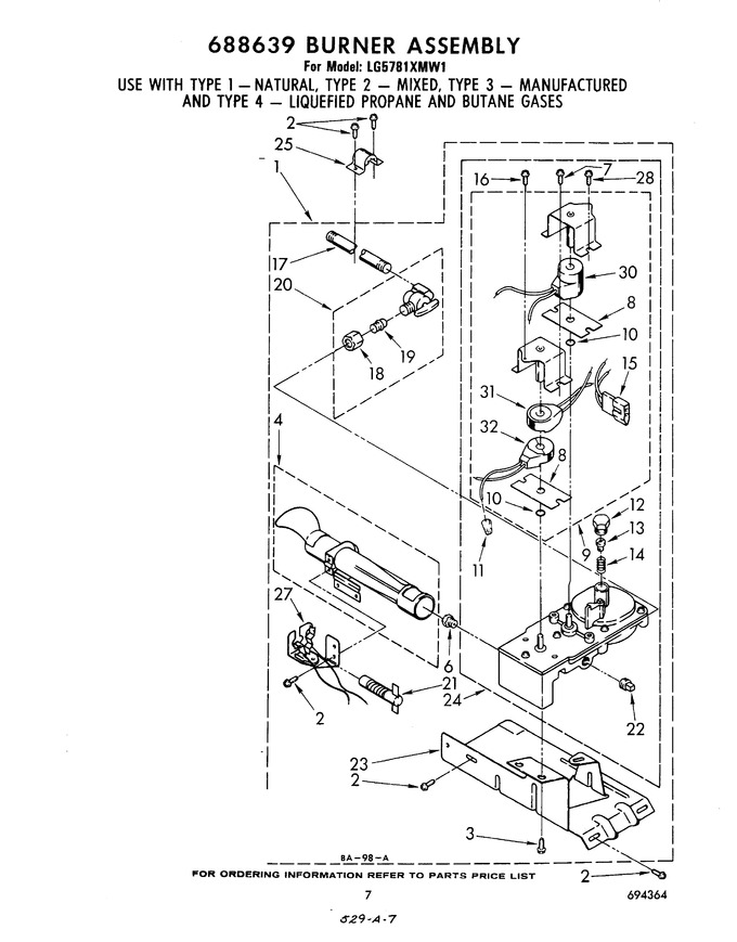Diagram for LG5781XMW1