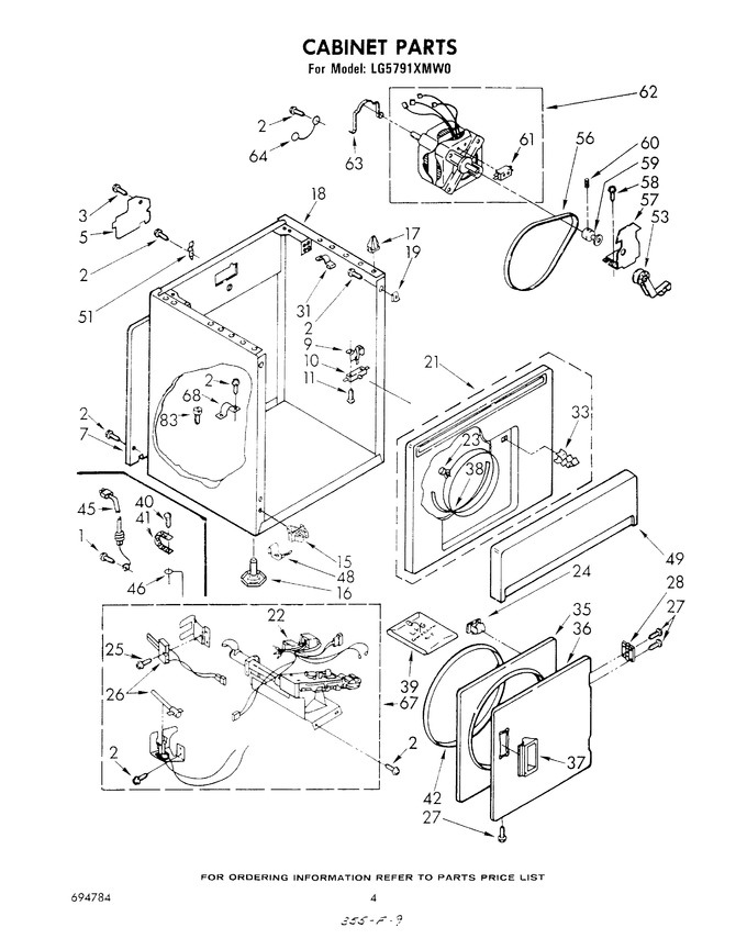Diagram for LG5791XMW0