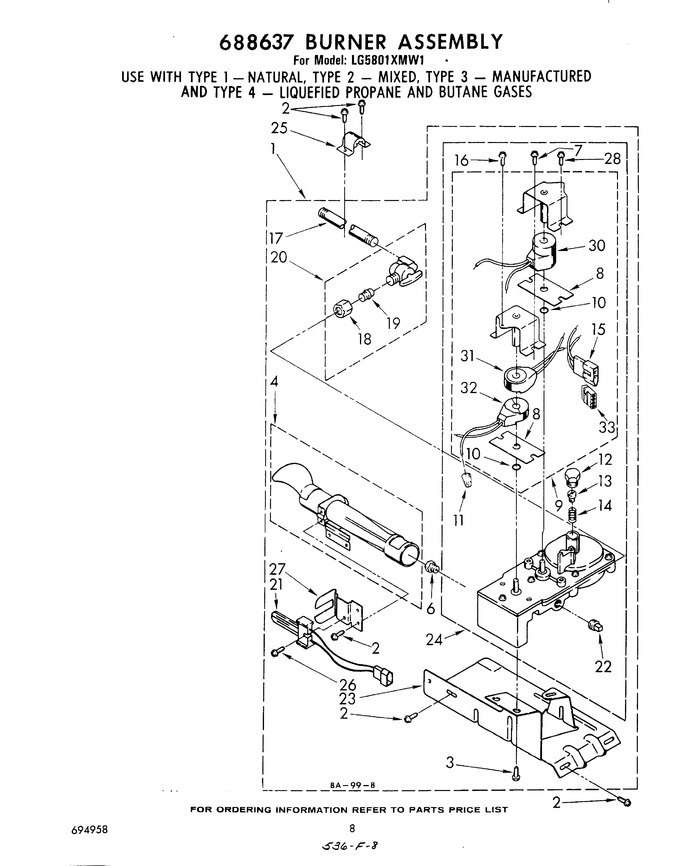 Diagram for LG5801XMW1