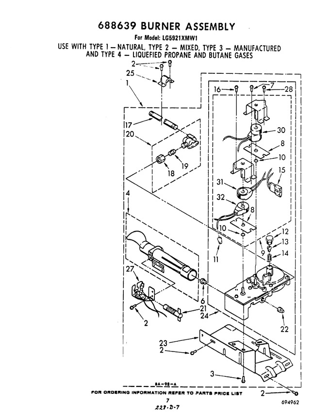 Diagram for LG5921XMW1