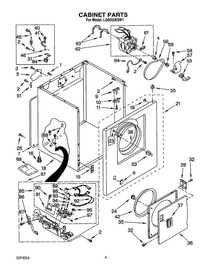 Diagram for LG6056XSW1