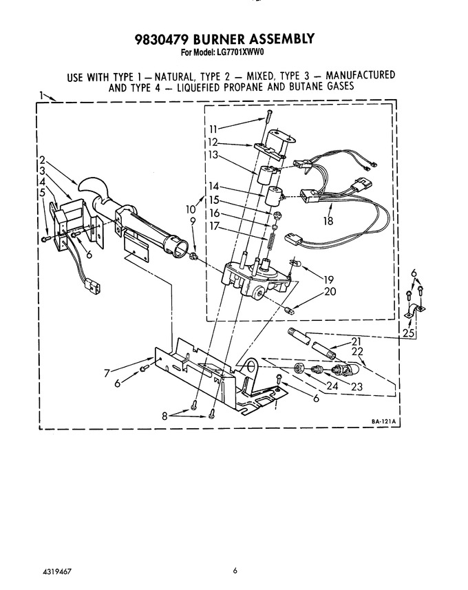 Diagram for LG7701XWW0