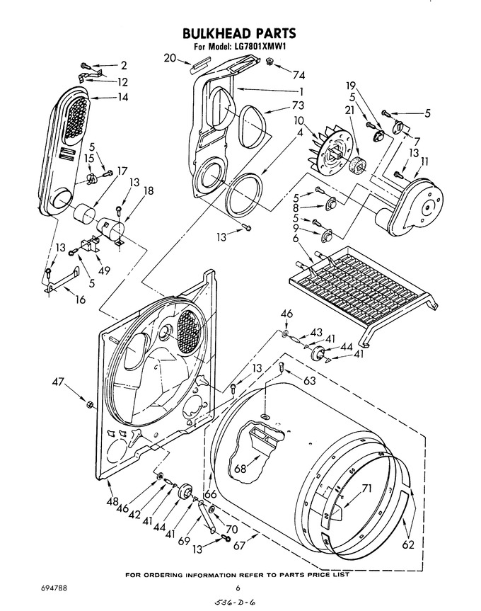 Diagram for LG7801XMW1