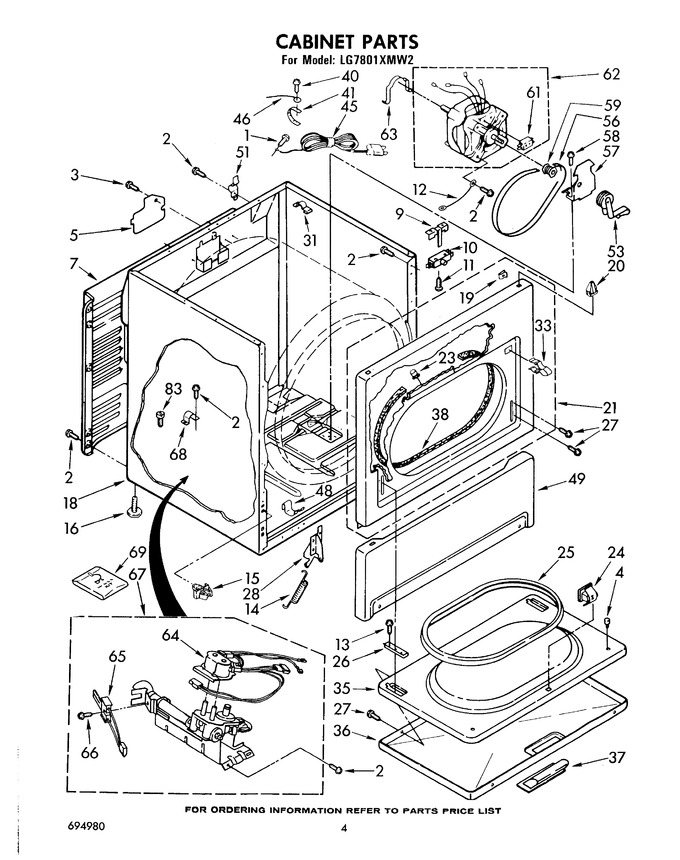 Diagram for LG7801XMW2
