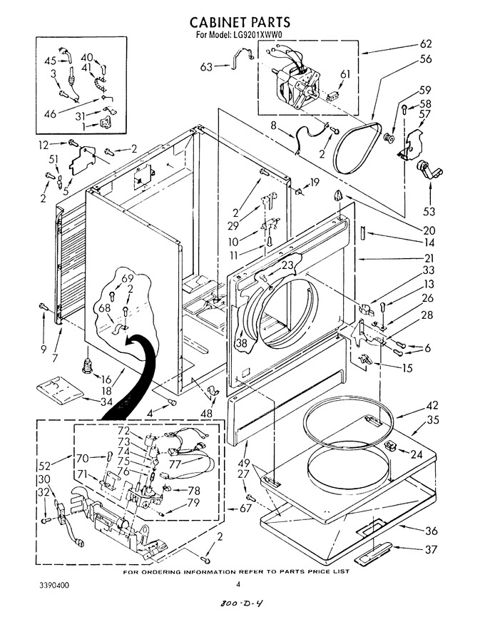 Diagram for LG9201XWW0