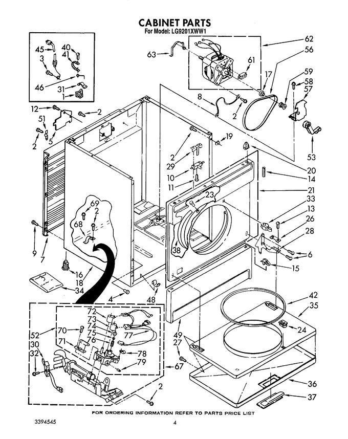 Diagram for LG9201XWW1