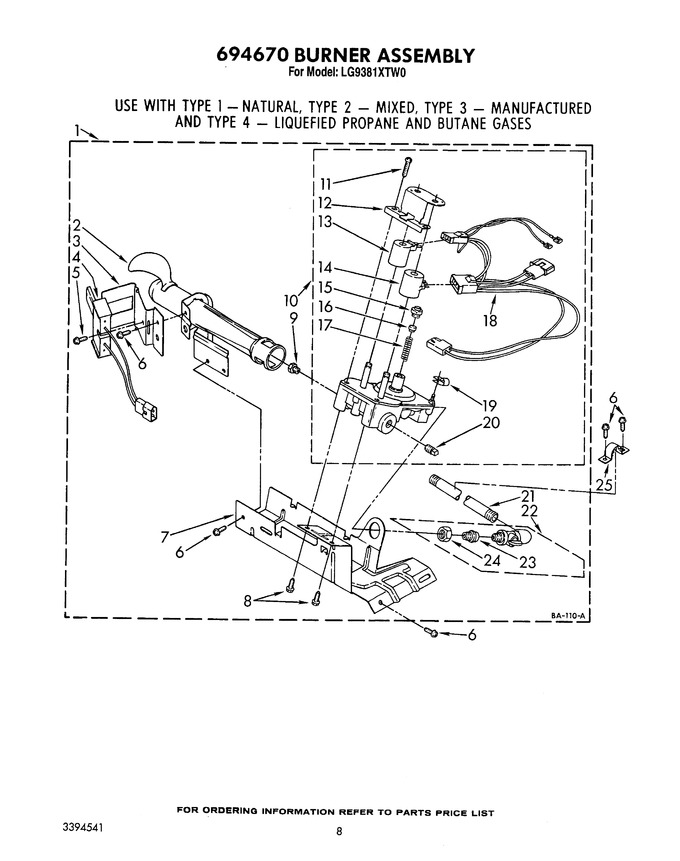 Diagram for LG9381XTW0