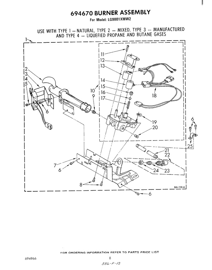 Diagram for LG9801XMW2