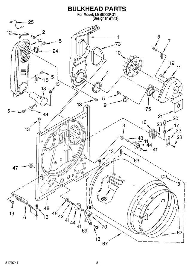Diagram for LGB6000KQ1