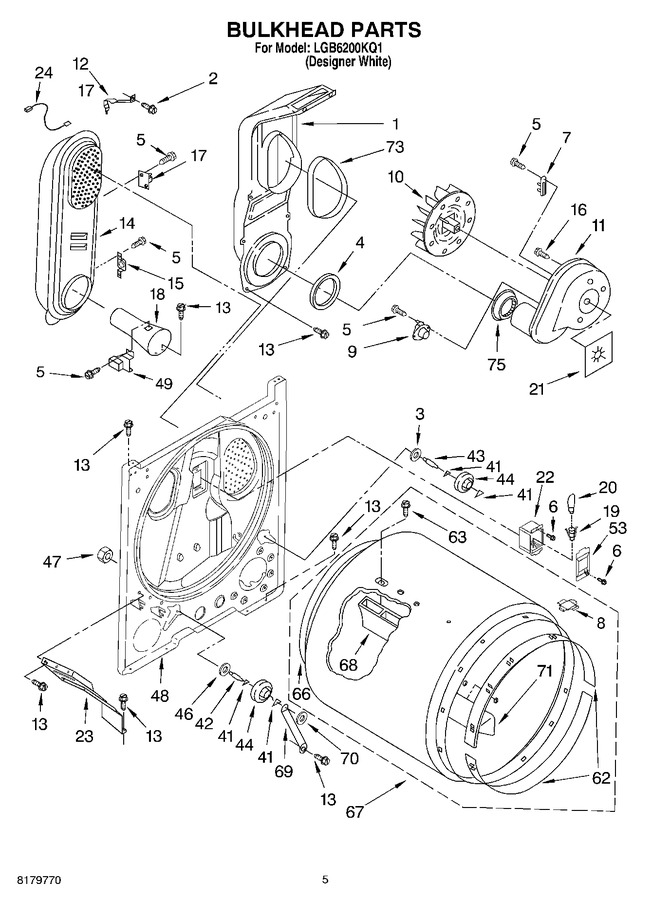 Diagram for LGB6200KQ1