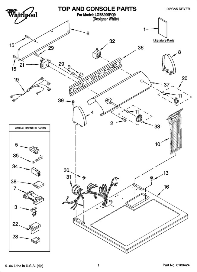 Diagram for LGB6200PQ0