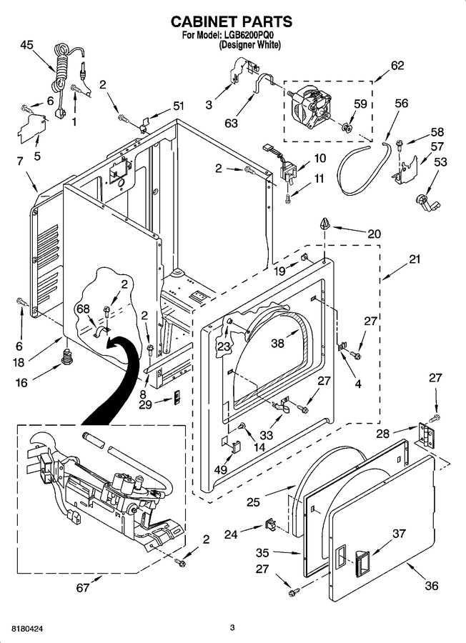 Diagram for LGB6200PQ0