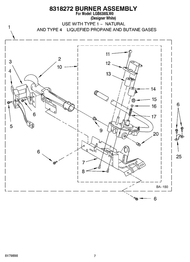 Diagram for LGB6300LW0