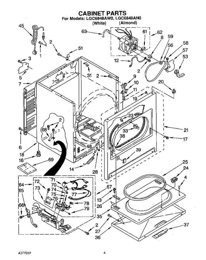 Diagram for LGC6848AW0