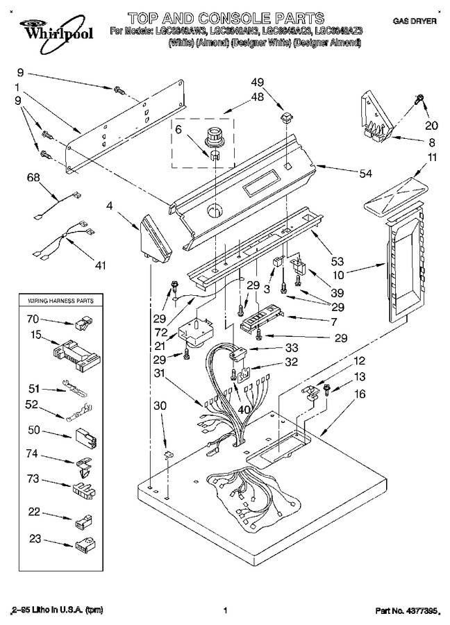 Diagram for LGC6848AZ3